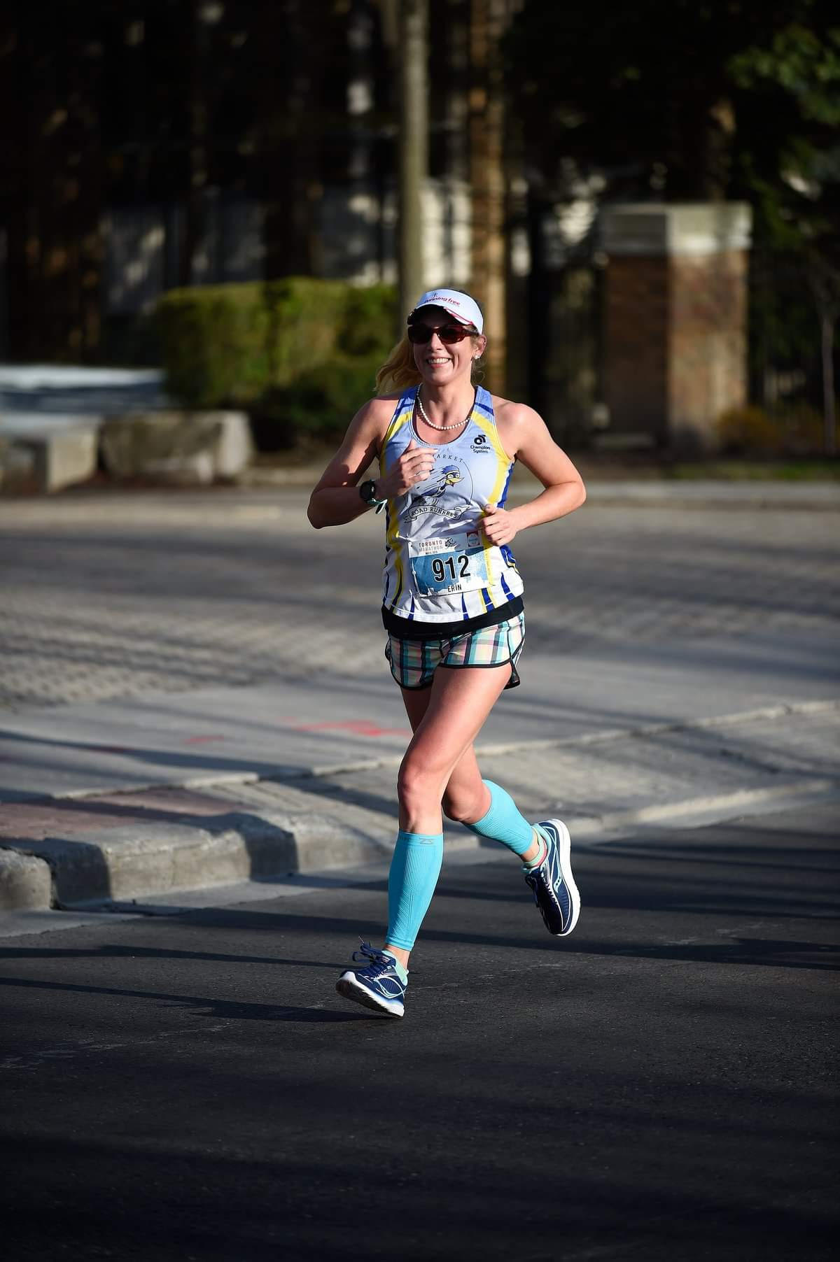 Erin Running in Toronto Marathon