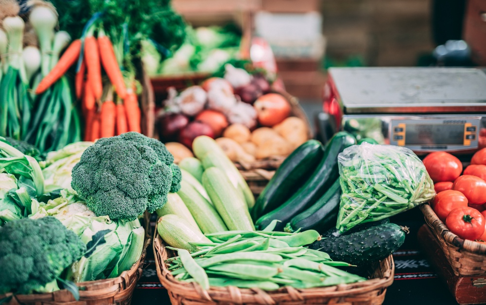 assortment of fresh vegetables