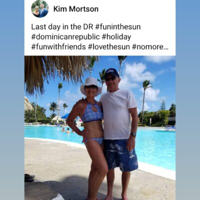 Kim in the dominican republic from 4 years ago